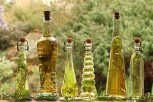 herb oils and vinegars